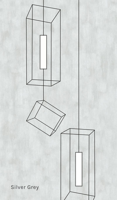 product image for Lanterns LED Wallpaper in Various Colors by Meystyle 26