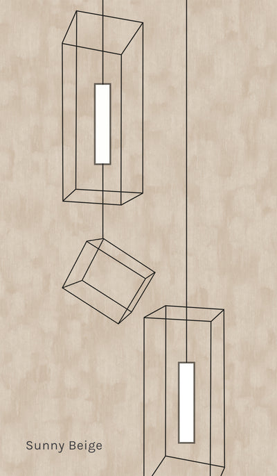 product image for Lanterns LED Wallpaper in Various Colors by Meystyle 6