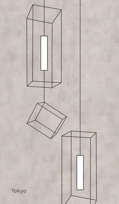product image for Lanterns LED Wallpaper in Various Colors by Meystyle 73