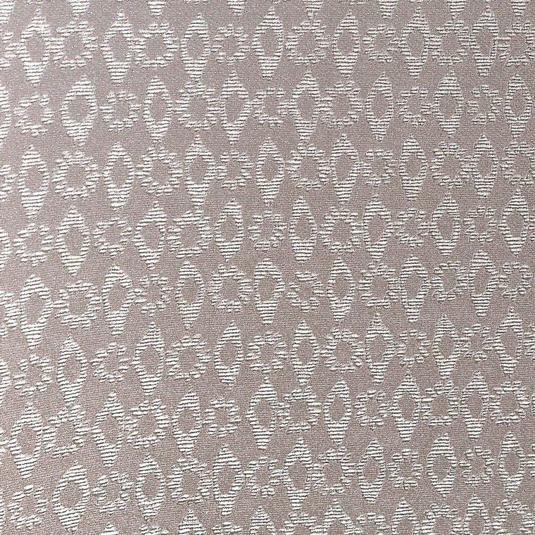 media image for Larah Textured Floral Geometric Wallpaper in Pearl and Taupe by BD Wall 266