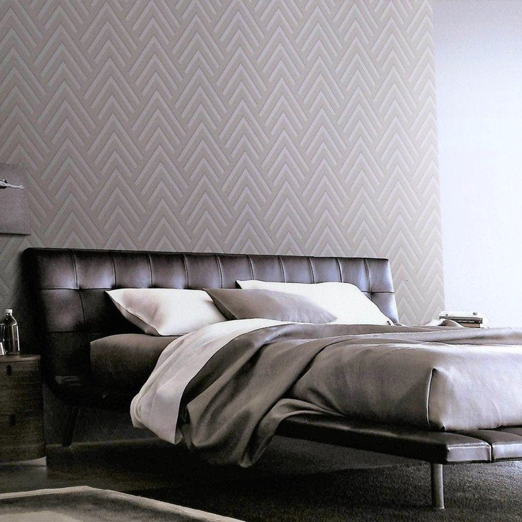 media image for Layla Chevron Textured Wallpaper by BD Wall 220