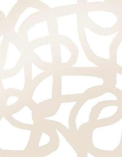 product image of sample le freak wallpaper in champagne on cream design by juju 1 592