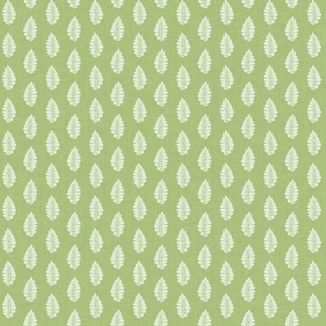 media image for Leaf Pendant Wallpaper in Green from the Grandmillennial Collection by York Wallcoverings 29