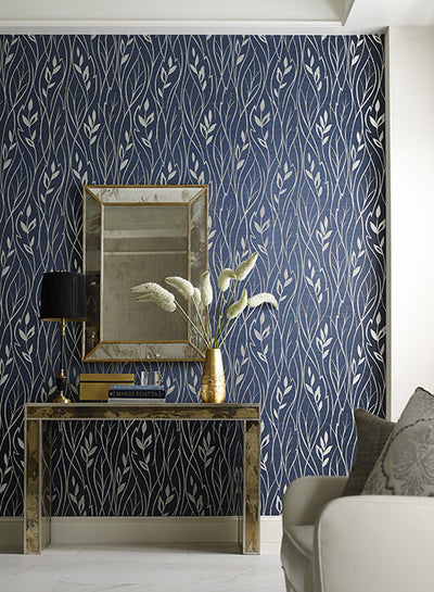 product image for Leaf Silhouette Wallpaper by York Wallcoverings 5