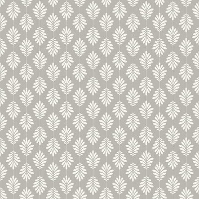product image for Leaflet Wallpaper in Grey and White from the Silhouettes Collection by York Wallcoverings 59