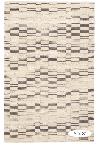 product image for leni oatmeal woven jute rug by dash albert da1853 912 4 92