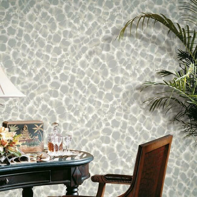 product image for Leopard Rosettes Wallpaper in Grey from the Traveler Collection by Ronald Redding 77