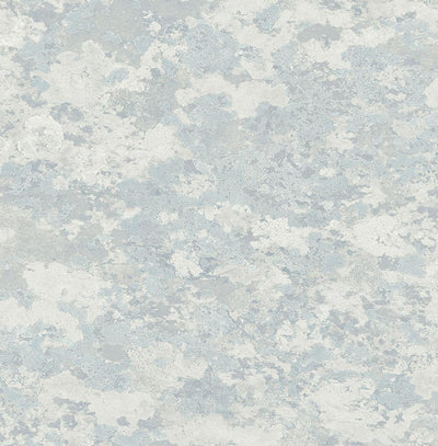 product image for lichen wallpaper in silver blue and grey from the transition collection by mayflower 2 46