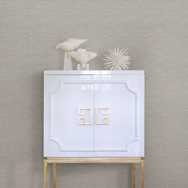 media image for Lilt Faux Grasscloth Wallpaper in Stone from the Celadon Collection by Brewster Home Fashions 231