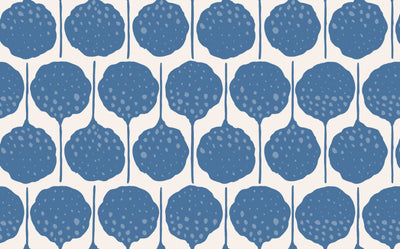 product image for Lily's Pad Wallpaper in Ziggy Stardust by Anna Redmond for Abnormals Anonymous 39