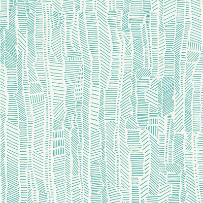 product image of Sample Linear Field Wallpaper in Aqua 585