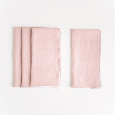 product image for stone washed linen napkin by borrowed blu bb0250s 2 52