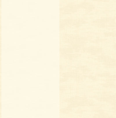 product image of Linen Stripe Wallpaper in Cream and Sand from the Watercolor Florals Collection by Mayflower Wallpaper 516