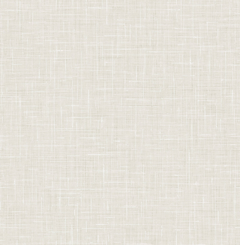 media image for Linen Wallpaper in Soft Grey from the Day Dreamers Collection by Seabrook Wallcoverings 218