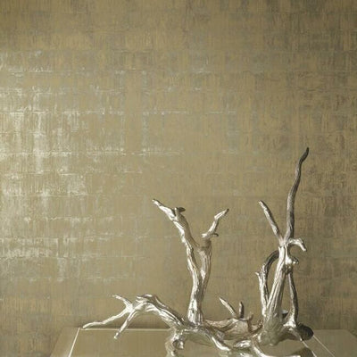 product image for Liquid Metal Wallpaper in Gold from the Ronald Redding 24 Karat Colllection by York Wallcoverings 46