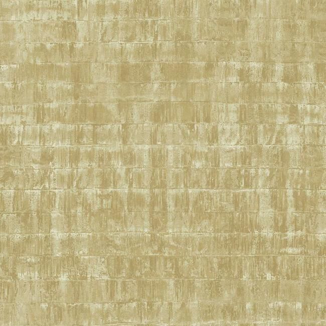 media image for Liquid Metal Wallpaper in Gold from the Ronald Redding 24 Karat Colllection by York Wallcoverings 242