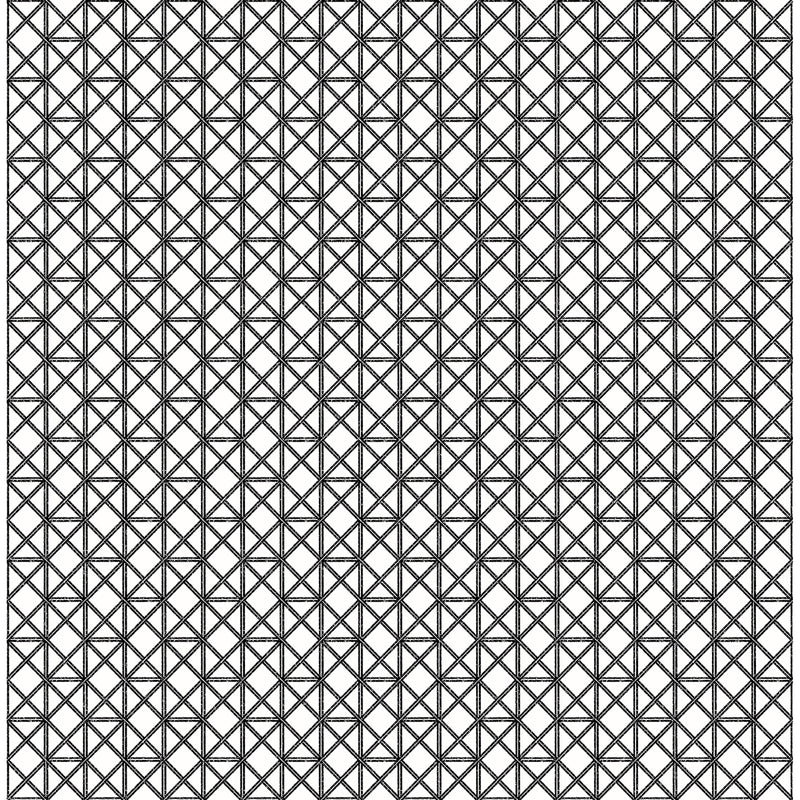 media image for Lisbeth Geometric Lattice Wallpaper in Black from the Pacifica Collection by Brewster Home Fashions 250