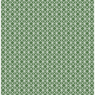 product image of Lisbeth Geometric Lattice Wallpaper in Green from the Pacifica Collection by Brewster Home Fashions 532