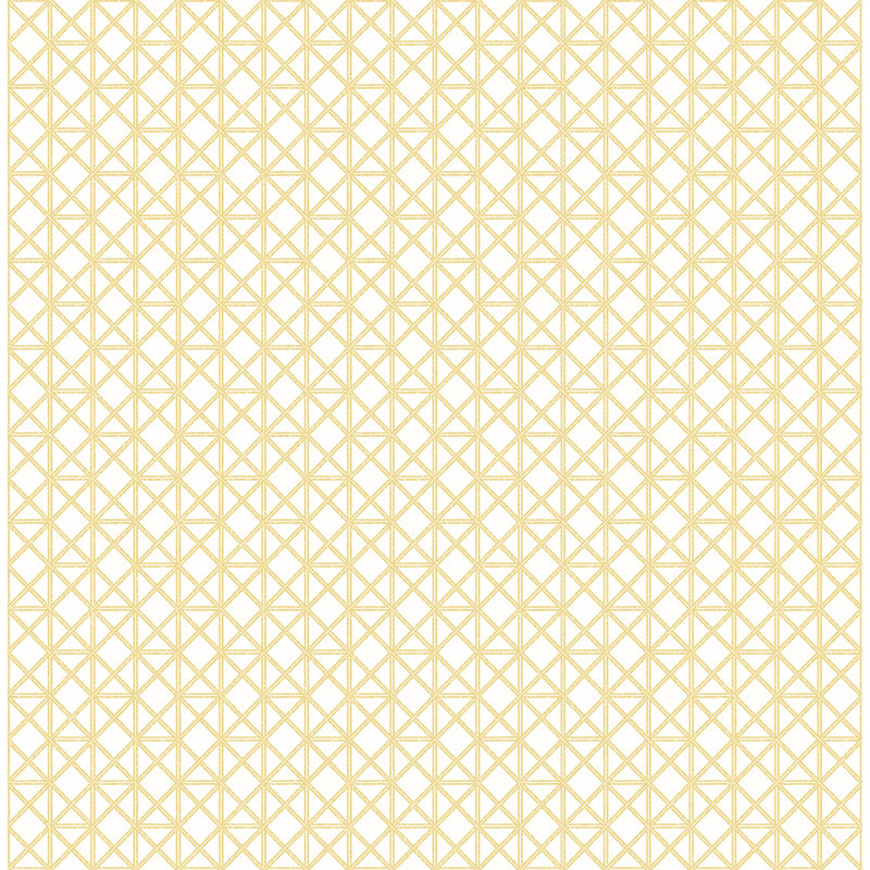 media image for Lisbeth Geometric Lattice Wallpaper in Yellow from the Pacifica Collection by Brewster Home Fashions 244