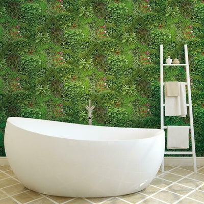 product image for Living Wall Peel & Stick Wallpaper in Green and Black by RoomMates for York Wallcoverings 1