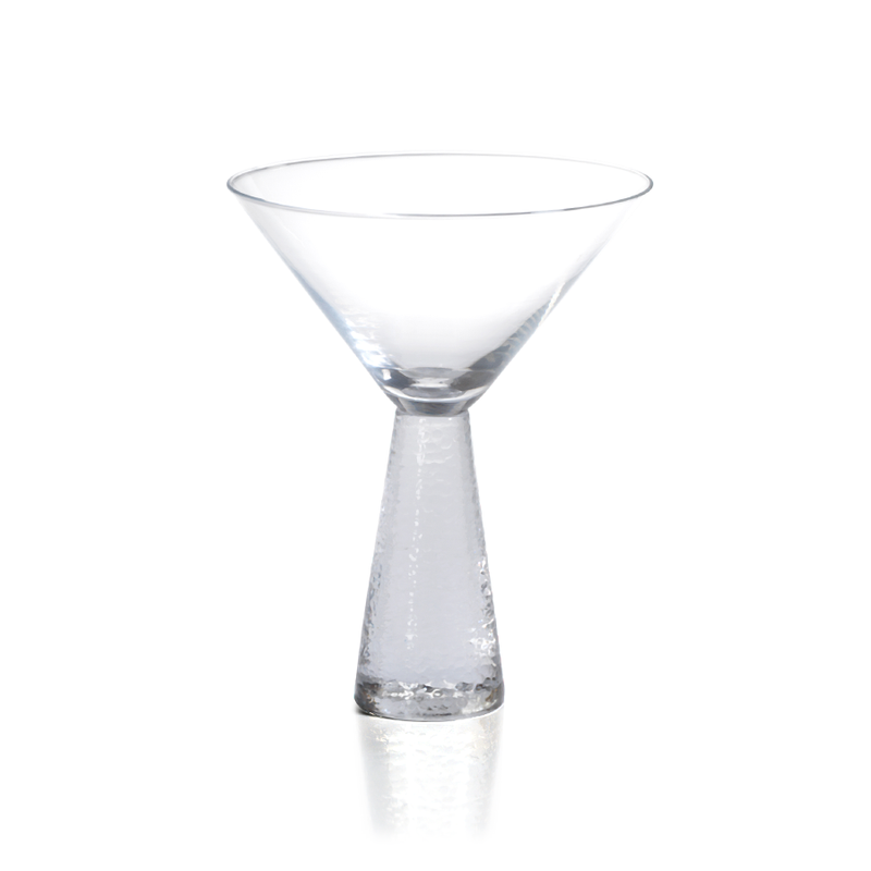media image for Livogno Martini Glass on Hammered Stem by Panorama City 235