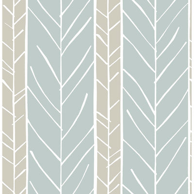 product image of Lottie Stripe Wallpaper in Slate from the Bluebell Collection by Brewster Home Fashions 537