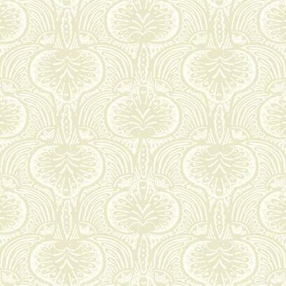 media image for Lotus Palm Wallpaper in Beige from the Traveler Collection by Ronald Redding 279