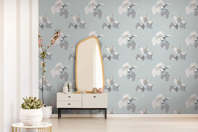 product image for Lotus Wallpaper from the Sanctuary Collection by Mayflower Wallpaper 8