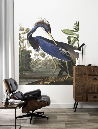 product image of Louisiana Heron 011 Wallpaper Panel by KEK Amsterdam 555