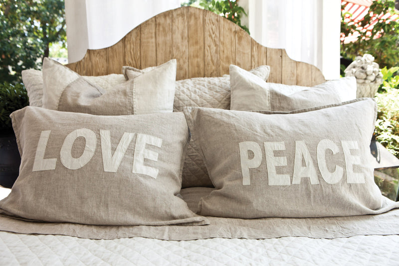 media image for Love & Peace Pillows design by Pom Pom at Home 263