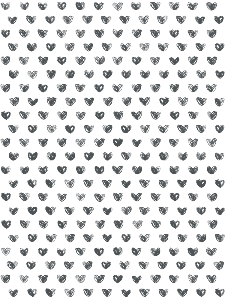 media image for Love Wallpaper in Charcoal by Marley + Malek Kids 248