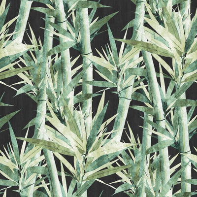 product image for Lucky Bamboo Peel & Stick Wallpaper in Black by RoomMates for York Wallcoverings 59