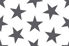 media image for sample lucky star wallpaper in charcoal by sissy marley for jill malek 1 253