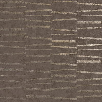product image for Luminescence Abstract Stripe Wallpaper in Brown from the Polished Collection by Brewster Home Fashions 23