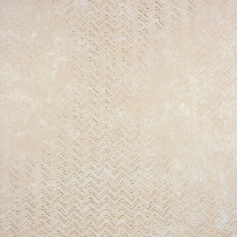 media image for Luna Distressed Chevron Wallpaper in Copper from the Polished Collection by Brewster Home Fashions 27