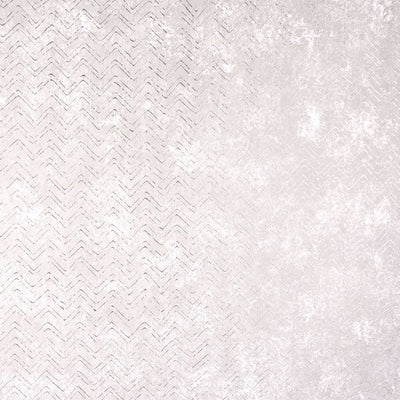product image for Luna Distressed Chevron Wallpaper in Platinum from the Polished Collection by Brewster Home Fashions 84