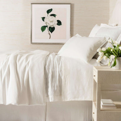 product image for lush linen ivory duvet cover by annie selke pc1768 fq 3 81