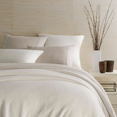 product image for lush linen ivory duvet cover by annie selke pc1768 fq 1 21