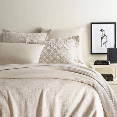 product image of lush linen natural duvet cover by annie selke pc1756 fq 1 589