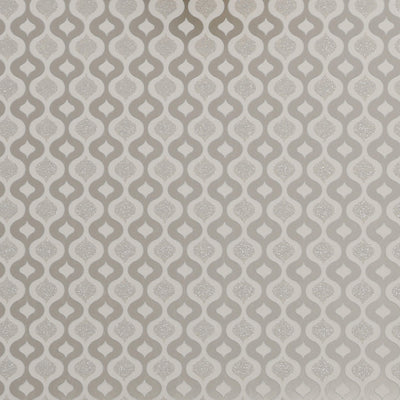 product image of sample luxe ogee white wallpaper from the capsule collection by graham brown 1 56