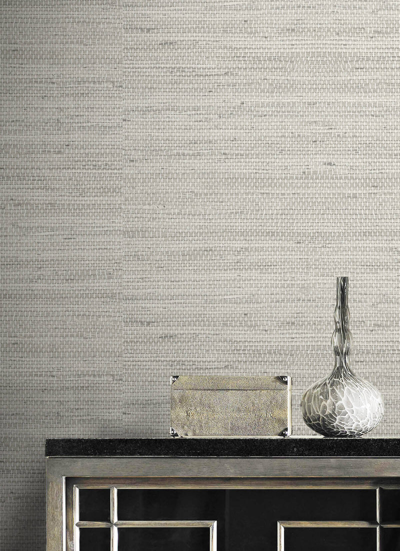media image for Luxe Weave Peel-and-Stick Wallpaper in Lunar Rock from the Luxe Haven Collection by Lillian August 237
