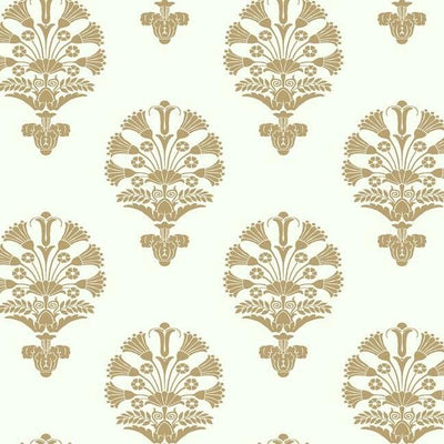product image for Luxor Wallpaper in Gold from the Silhouettes Collection by York Wallcoverings 76