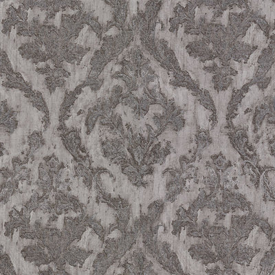 product image for Lyra Damask Wallpaper in Pewter from the Polished Collection by Brewster Home Fashions 54
