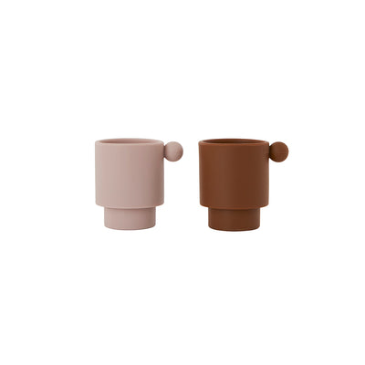 product image of tiny inka cup set of 2 caramel rose by oyoy 1 582