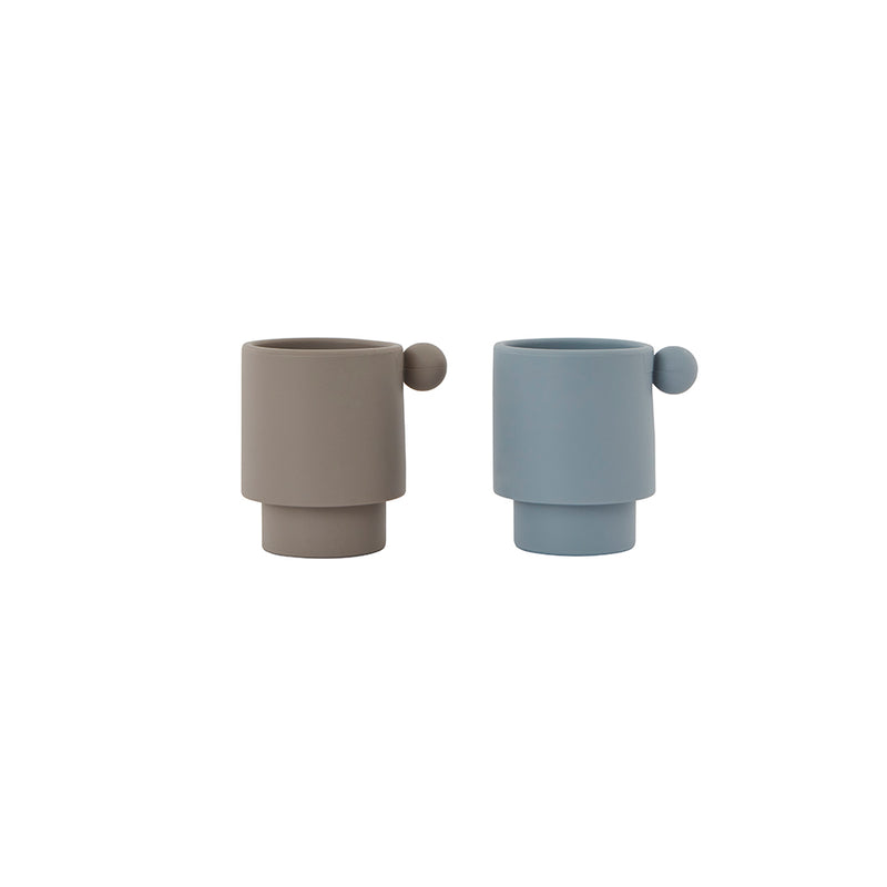 media image for tiny inka cup set of 2 dusty blue clay by oyoy 1 295