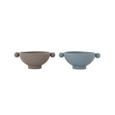 product image of tiny inka bowl set of 2 dusty blue clay by oyoy 1 570