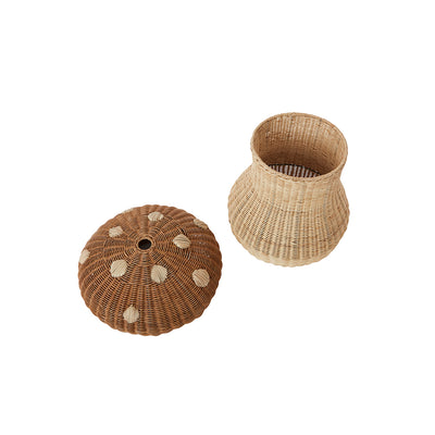 product image for mushroom basket nature by oyoy 3 32
