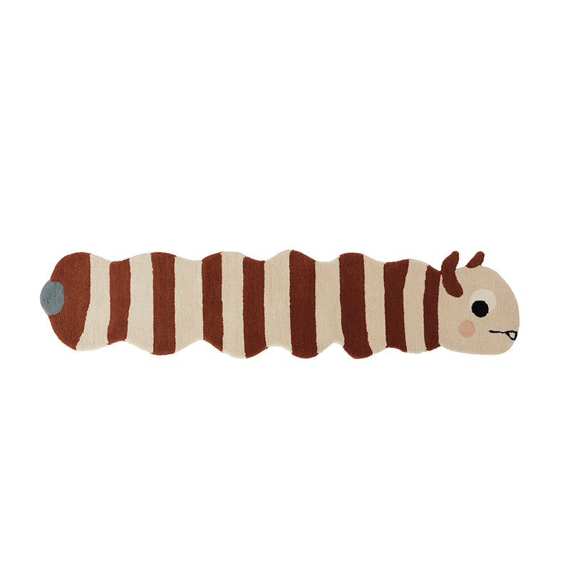 media image for leo larva rug caramel offwhite by oyoy 1 289