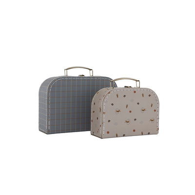 product image for mini suitcase tiger grid by oyoy 3 50
