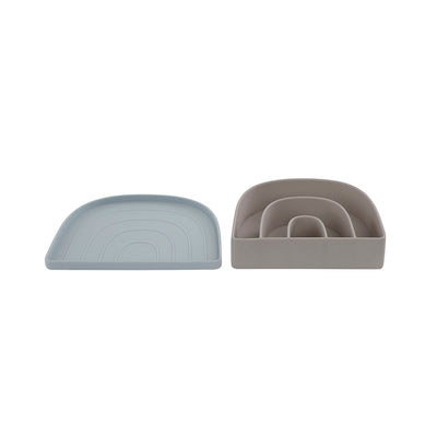 product image of rainbow plate bowl dusty blue clay 1 534